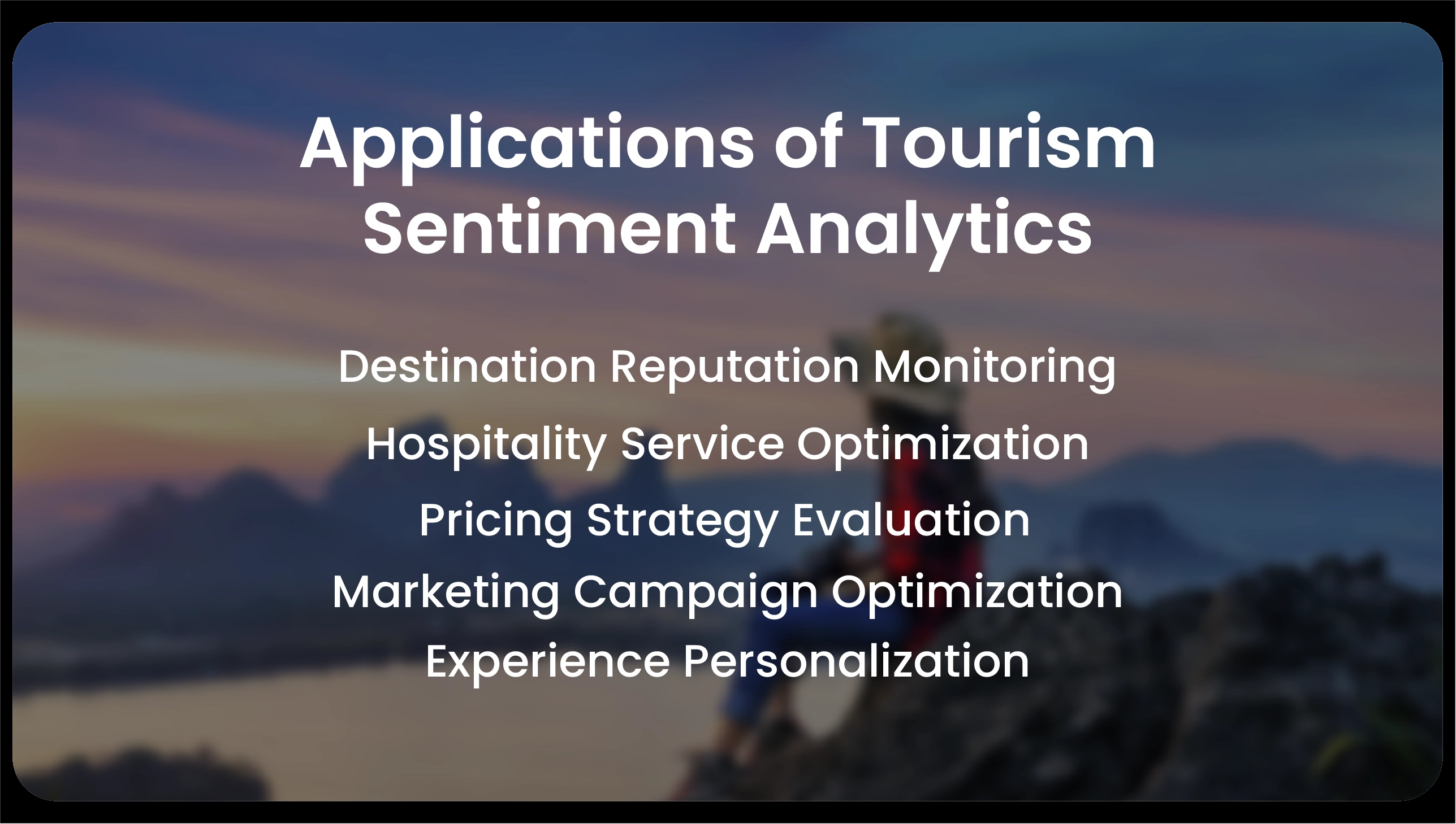 Applications of Tourism Sentiment Analytics-01